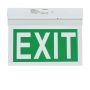 LED WALL SURFACE EMERGENCY EXIT LIGHT 3.6V 900mAh 3-hours Emergency Duration with PVC Legend