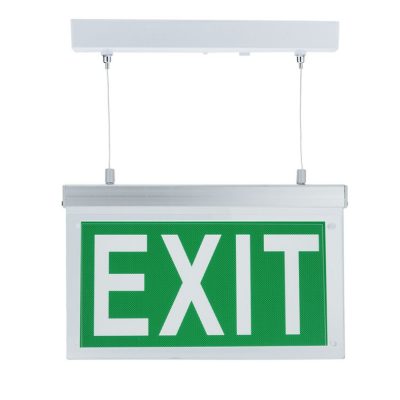 LED HANGING EMERGENCY EXIT LIGHT 3.6V 900mAh 3-hours Emergency Duration with PVC Legend