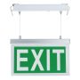LED HANGING EMERGENCY EXIT LIGHT 3.6V 900mAh 3-hours Emergency Duration with PVC Legend