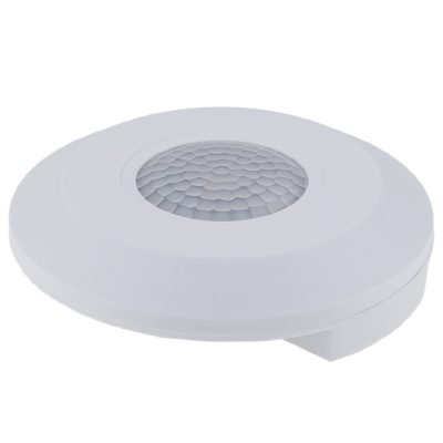 PIR MOTION SENSOR IP20 AC220-240V D:8m 360° Lux:10-
