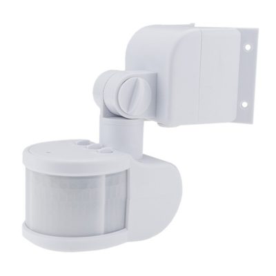 PIR MOTION SENSOR IP44 AC220-240V D:16m 300° Lux:10-