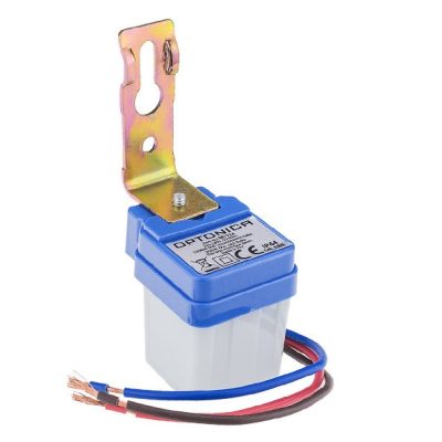 LIGHT CONTROL SENSOR IP44 AC220-240V D:16m 300° Lux:10-