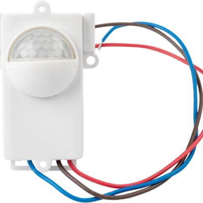 PIR MOTION SENSOR IP44 AC220-240V D:10m 120° Lux:10-