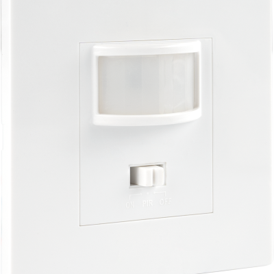PIR MOTION SENSOR IP20 AC220-240V D:20m 160° Lux:10-