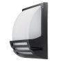 WALL LIGHT MATT BLACK ALUMINIUM 1*E