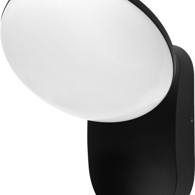 LED WALL LAMP ALUMINIUM 12W 1200LM BLACK BODY IP54 AC220-240V