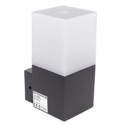 WALL LIGHT ALUMINIUM DARK GREY 1*E27 IP