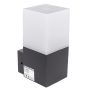 WALL LIGHT ALUMINIUM DARK GREY 1*E27 IP