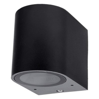 WALL LAMP ALUMINIUM BLACK BODY IP54 GU10 SOCKET AC220-240V