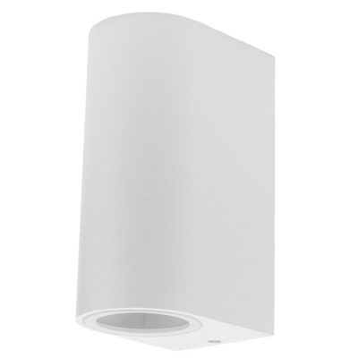WALL LAMP ALUMINIUM WHITE BODY IP54 2*GU10 SOCKET AC220-240V