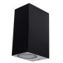 WALL LAMP ALUMINIUM BLACK BODY IP54 2*GU10 SOCKET AC220-240V