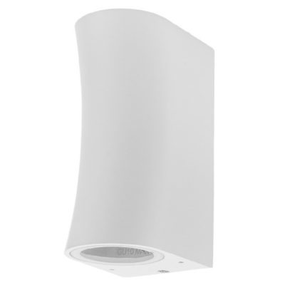 WALL LAMP ALUMINIUM WHITE BODY IP44 2*GU10 SOCKET AC220-240V