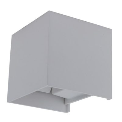 LED WALL LIGHT EPISTAR AC220-240V 6W IP54 660LM GREY BODY 3000K