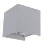 LED WALL LIGHT EPISTAR AC220-240V 6W IP54 660LM GREY BODY 3000K