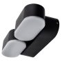 LED WALL LIGHT EPISTAR AC220-240V 2*6W IP54 1320LM BLACK BODY 3000K