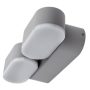 LED WALL LIGHT EPISTAR AC220-240V 2*6W IP54 1320LM GREY BODY 4000K