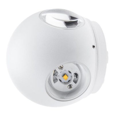 LED WALL LIGHT CREE AC220-240V 4W IP54 440LM WHITE BODY 3000K
