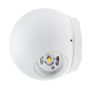 LED WALL LIGHT CREE AC220-240V 6W IP54 660LM WHITE BODY 4000K