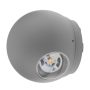 LED WALL LIGHT CREE AC220-240V 6W IP54 660LM GREY BODY 3000K