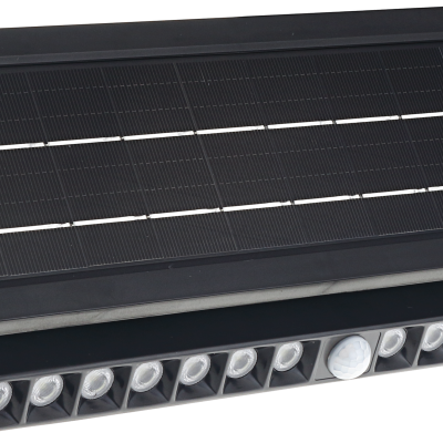 LED SOLAR WALL LIGHT 4Ah/3.2V 1000lm PIR IP