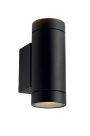 WALL LAMP ALUMINIUM BLACK BODY IP54 2*GU10 SOCKET AC220-240V