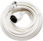 EXTENSION CORD H05VV-F3G1.5mm-10M, 16A, 250V, Max3500W - WHITE