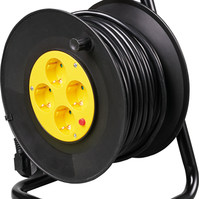 CABLE REELS H05VV-F3G1.5mm-25M IP20 230V R:1000W(4.35A)/U:3200W/(14A)