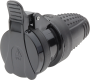 POWER SOCKET IP44 16A, 230V, Max3500W - BLACK