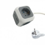 POWER EXTENSION CORD WITH 2*USB TYPE-A 1.4M CABLE