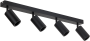 HANGING FIXTURE FOUR HEADS GU10 ALUMINIUM WHITE BODY 72X6X18CM