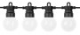 SOLAR STRING LIGHT 10M+30CM(POWER CABLE) 2800K 3.7V/3.6Ah