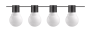 SOLAR STRING LIGHT 7M+2M(POWER CABLE) 2800K 4.5V MILKY