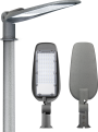 LED STREET LIGHT 20W 220-240V 100LM/W IP65 75x135° 2700K GREY BODY