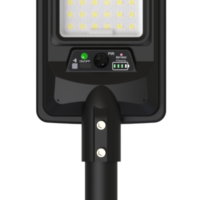 LED SOLAR STREET LIGHT 1500LM 8Ah IP65 6000K + REMOTE CONTROL