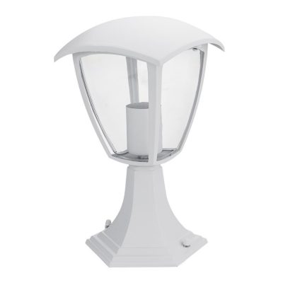 STAND LAMP MATT WHITE ALUMINIUM 1*E