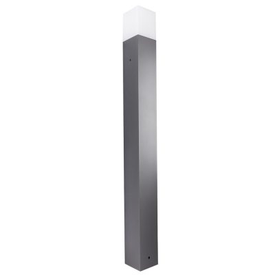 LAWN LAMP ALUMINIUM 100CM DARK GREY IP