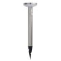 LED SOLAR LAWN LAMP+SPIKE SS-BRUSHED ALUMINIUM 4.4W 600lm/60lm IP44 3.7V SENSOR