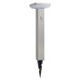 LED SOLAR LAWN LAMP+SPIKE SS-BRUSHED ALUMINIUM 4.4W 600lm/60lm IP44 3.7V SENSOR