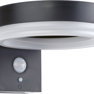 LED SOLAR WALL LIGHT SOLAR 6W/600lm 3.7V 2200mAh 6000K IP
