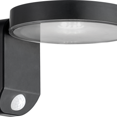 SOLAR WALL LIGHT 18*0.5W 400LM 3000K 3.7V 2000mAh Li-ion IP44 – DARK GREY