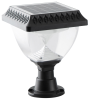 SOLAR PILLAR GARDEN LAMP 3.7V/1.2A LI-LION, CCT DIM IP54 + REMOTE CONTROL