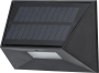 LED SOLAR WALL LIGHT 3.7V/1200mAH 0.5W 40LM IP65 3000K