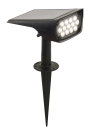 LED SOLAR LANDSCAPE LIGHT 3.7V/1800mAH 2W IP65 3000K