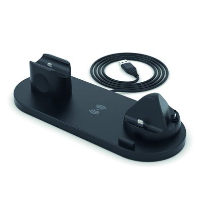 MULTI-FUNCTION CHARGING STAND BLACK 6in