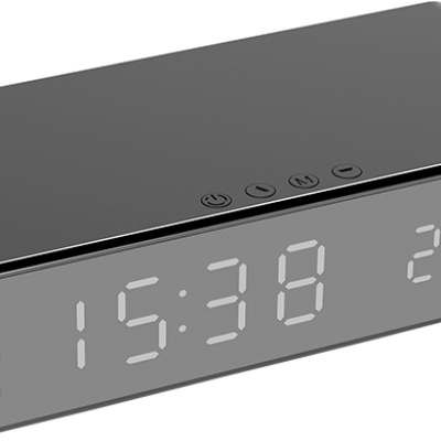 WIRELESS CHARGER CLOCK + THERMOMETER