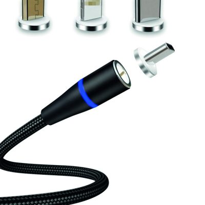 MAGNETIC USB FAST CHARGE DATA CABLE 3in