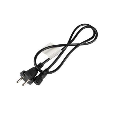 BLACK OUTDOOR STRING LIGHT 10PCS/E27 IP65 6M SUSPENDED SOCKETS